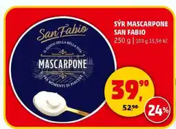 Penny Market SÝR MASCARPONE SAN FABIO nabídka