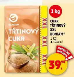 Penny Market CUKR TŘTINOVÝ XXL BONJAM nabídka