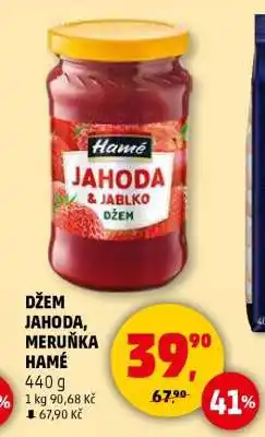 Penny Market Džem jahoda, meruňka Hamé nabídka