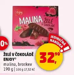 Penny Market ŽELÉ V ČOKOLÁDĚ ENJOY nabídka
