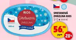 Penny Market SMETANOVÁ ZMRZLINA RIOS nabídka