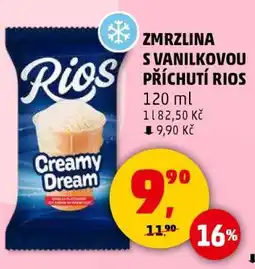 Penny Market ZMRZLINA S VANILKOVOU PŘÍCHUTÍ RIOS nabídka