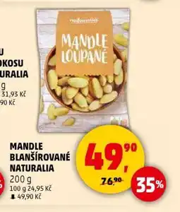 Penny Market MANDLE BLANŠÍROVANÉ NATURALIA nabídka