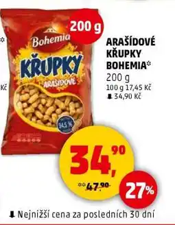 Penny Market Arašídy Křupky Bohemia nabídka