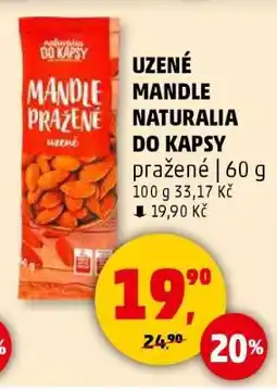 Penny Market UZENÉ MANDLE NATURALIA DO KAPSY nabídka