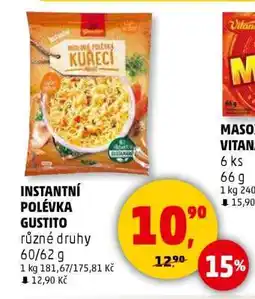 Penny Market INSTANTNÍ POLÉVKA GUSTITO nabídka
