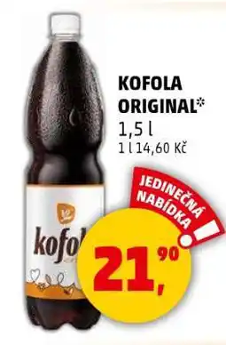 Penny Market Kofola Original nabídka