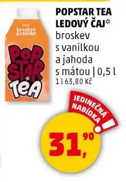 Penny Market Popstar Tea ledový čaj nabídka