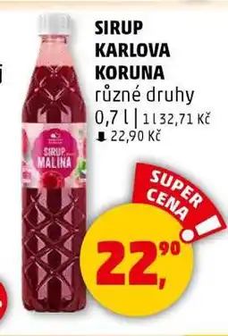 Penny Market SIRUP KARLOVA KORUNA nabídka