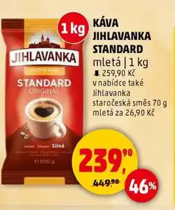 Penny Market KÁVA JIHLAVANKA STANDARD nabídka