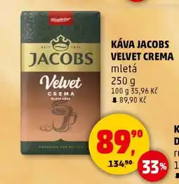 Penny Market Káva Jacobs Velvet Crema nabídka