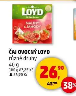 Penny Market Čaj ovocný Loyd nabídka