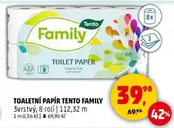 Penny Market Toaletní papír Tento Family nabídka