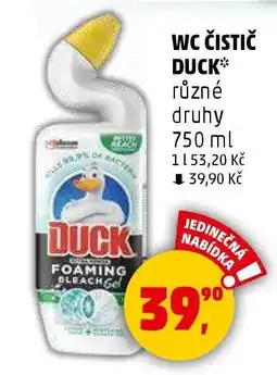 Penny Market WC ČISTIČ DUCK nabídka
