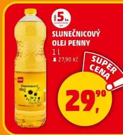 Penny Market SLUNEČNICOVÝ OLEJ PENNY nabídka