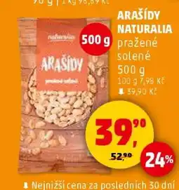 Penny Market ARAŠÍDY NATURALIA nabídka