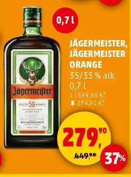 Penny Market Jägermeister, Jägermeister Orange nabídka