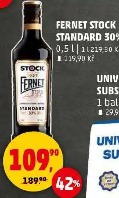 Penny Market Fernet Stock Standard 30 % nabídka