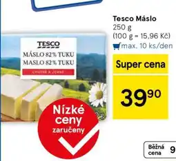 Tesco Tesco Máslo nabídka