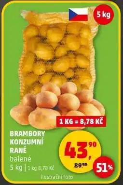 Penny Market Brambory konzumní rané nabídka