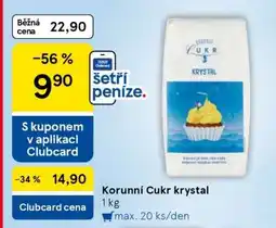 Tesco Korunní Cukr krystal nabídka