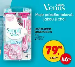 Penny Market HOLÍTKA SIMPLY VENUS3 GILLETTE nabídka