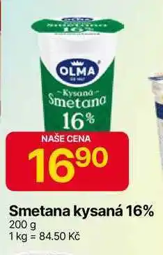 Hruška OLMA Smetana kysaná 16% 200 g nabídka