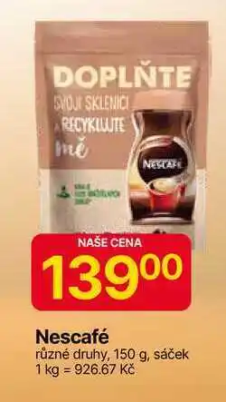 Hruška Nescafé různé druhy, 150 g, sáček nabídka