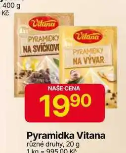 Hruška Vitana pyramidka koření 20g, vybrané druhy nabídka