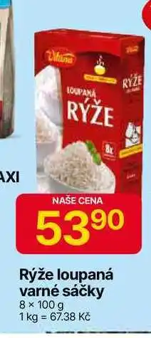 Hruška Vitana Rýže loupaná varné sáčky 8 × 100 g nabídka