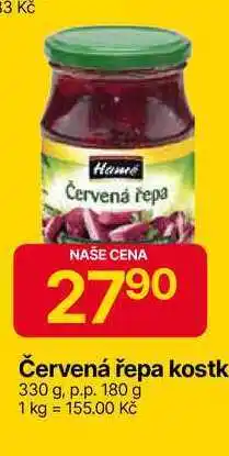 Hruška Hame Červená řepa kostk 330 g, p.p. 180 g nabídka