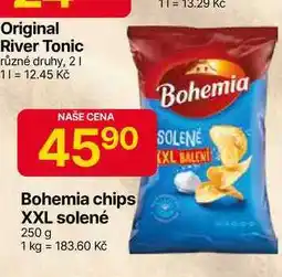 Hruška Bohemia chips XXL solené 250 g nabídka