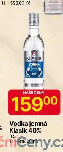 Hruška Vodka jemná Klasik 40% 0,5l nabídka