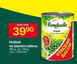 Hruška Bonduelle Hrášek 580g nabídka