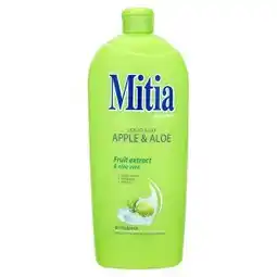 Hruška Mitia Tekuté mýdlo refill apple & aloe 1000ml nabídka