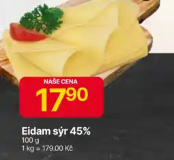 Hruška Eidam sýr 45% nabídka