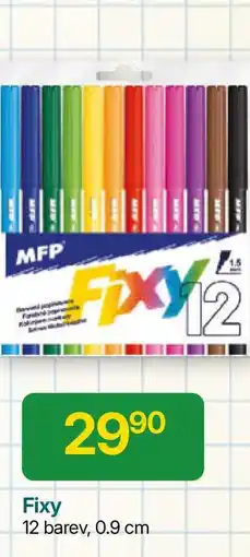 Hruška MFP Fixy 12 barev, 0.9 cm nabídka
