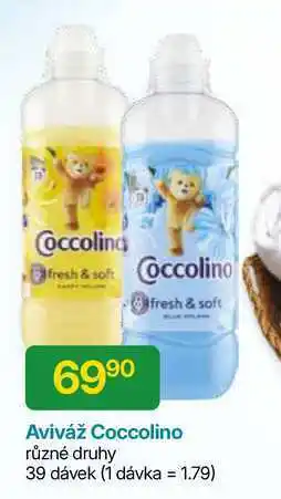 Hruška Coccolino různé druhy 39 dávek nabídka