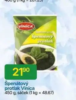 Hruška VINICA Špenátový protlak 450 g, sáček nabídka