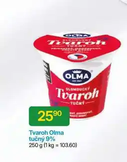 Hruška OLMA Tvaroh tučný 9% 250 g nabídka