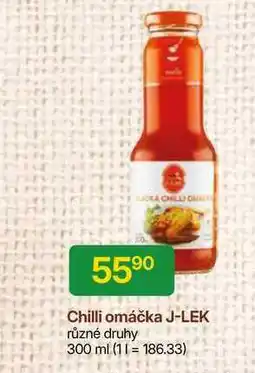 Hruška Chilli omáčka J-LEK různé druhy 300 ml nabídka