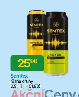 Hruška Semtex 500ml, vybrané druhy nabídka