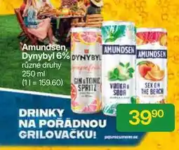 Hruška AMUNDSEN, míchaný drink různé druhy 250 ml nabídka