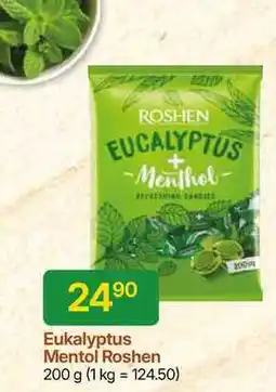 Hruška Eukalyptus Mentol Roshen 200 g nabídka