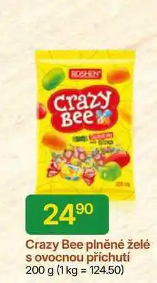 Hruška Crazy Bee plněné želé s ovocnou příchutí 200 g nabídka