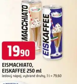 Trefa Eismachiato, eiskaffee nabídka