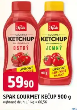 Trefa Spak gourmet kečup nabídka
