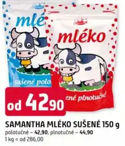 Trefa Samantha mléko sušené nabídka