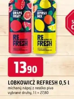 Trefa Lobkowicz refresh nabídka