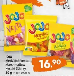 Trefa JOJO Medvídci, Vexta, Marshmallow Kyselé žížalky nabídka